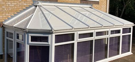 Conservatory roof cleaning